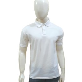 Plain White Polo Shirt
