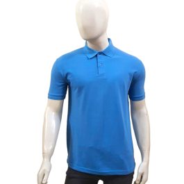 Plain Sky Blue Polo Shirt