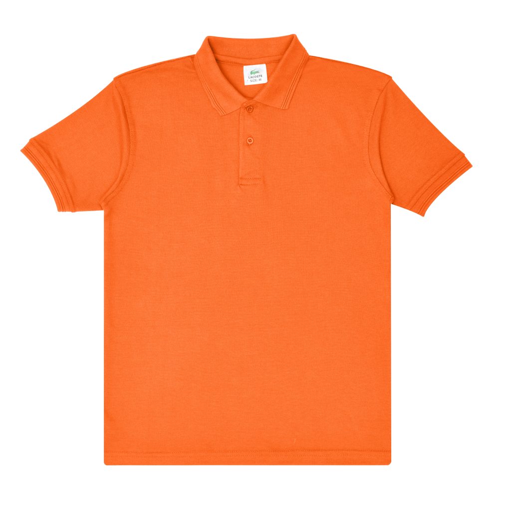 Plain Orange Polo Shirt