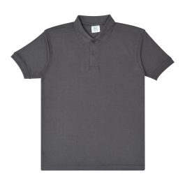 Plain Steel Grey Polo Shirt
