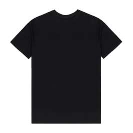 1000 Cotton Combed Preshrunk T Shirt Black – 200 GSM