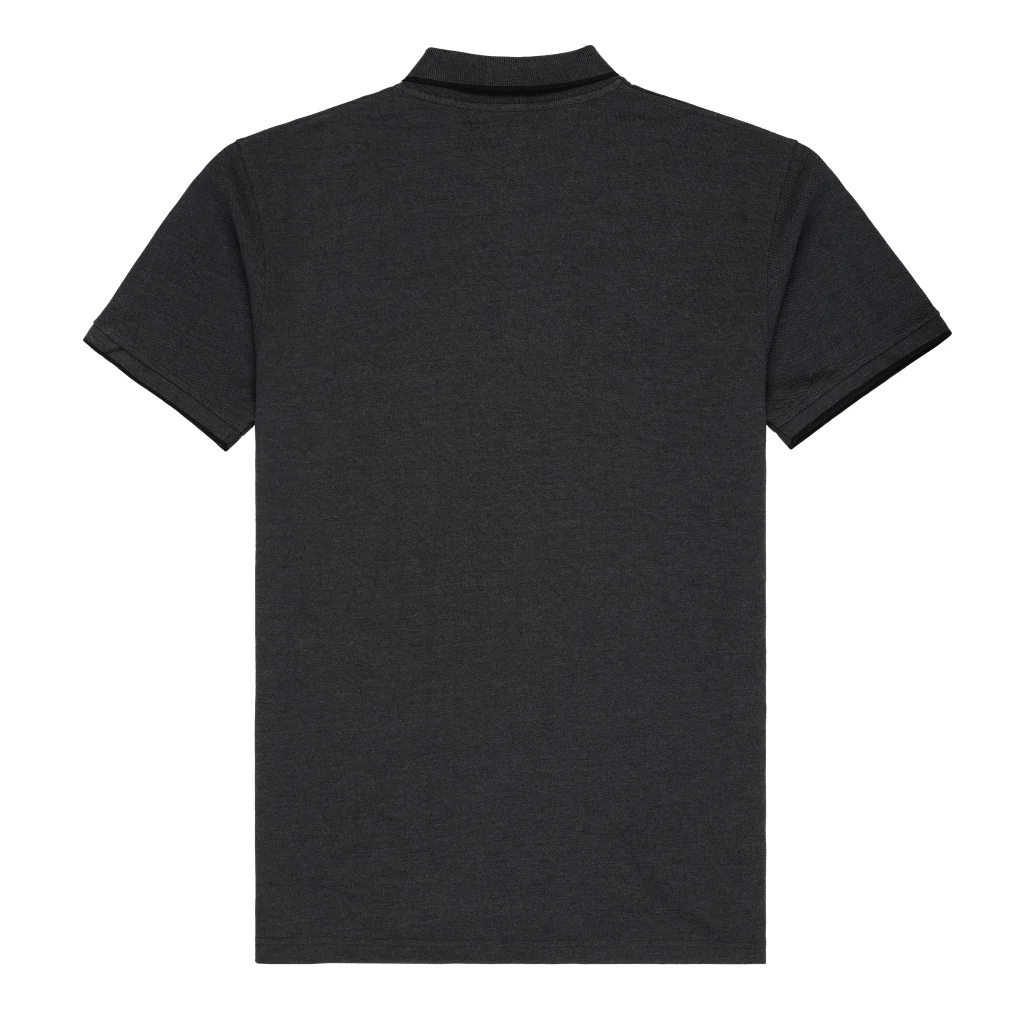 Unisex Tipping Zip Polo Shirt