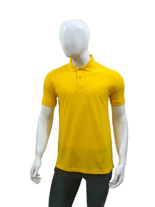 Plain Yellow Polo Shirt