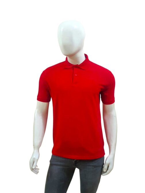 Plain Red Polo Shirt