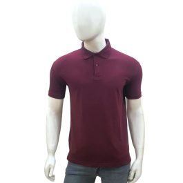 Plain Burgundy Polo Shirt