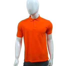 Plain Orange Polo Shirt