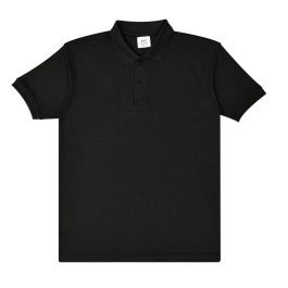 Plain Black Polo Shirt