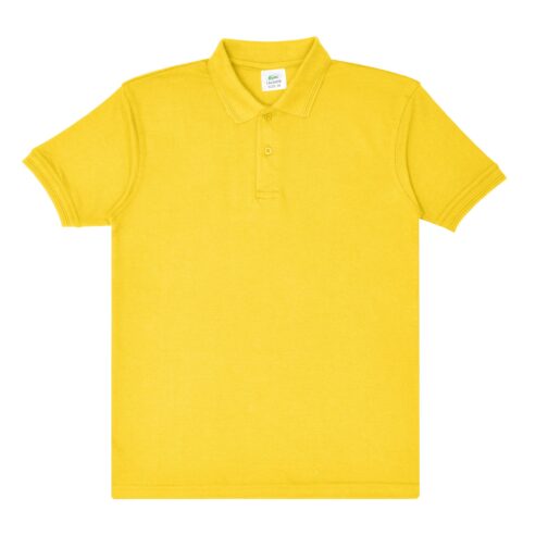 Plain Yellow Polo Shirt