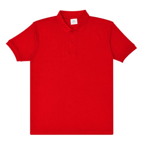 Plain Red Polo Shirt